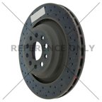 Centric 128.07005 Disc Brake Rotor - Rear - view 3