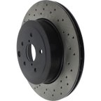Centric 128.47039 Disc Brake Rotor - Rear - view 3