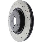 Centric 128.47040 Disc Brake Rotor - Front - view 3