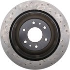 Stoptech 128.66052L Disc Brake Rotor - Rear Left - view 3