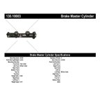 Centric 130.10003 Brake Master Cylinder - view 8