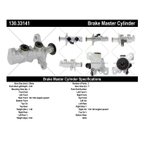 Centric 130.33141 Brake Master Cylinder - view 8