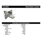 Centric 130.34203 Brake Master Cylinder - view 4