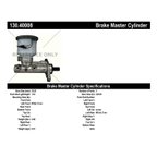 Centric 130.40008 Brake Master Cylinder - view 8