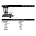 Centric 130.40015 Brake Master Cylinder - view 8