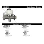 Centric 130.42213 Brake Master Cylinder - view 8