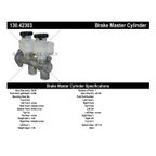Centric 130.42303 Brake Master Cylinder - view 8