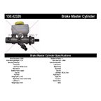 Centric 130.42326 Brake Master Cylinder - view 8