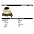 Centric 130.42406 Brake Master Cylinder - view 8