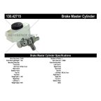 Centric 130.42715 Brake Master Cylinder - view 8