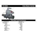 Centric 130.42804 Brake Master Cylinder - view 8