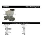 Centric 130.42903 Brake Master Cylinder - view 4