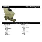 Centric 130.44015 Brake Master Cylinder - view 8