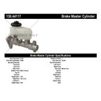 Centric 130.44117 Brake Master Cylinder - view 8