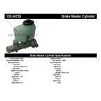 Centric 130.44728 Brake Master Cylinder - view 8
