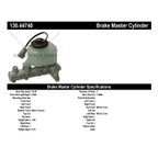 Centric 130.44740 Brake Master Cylinder - view 8