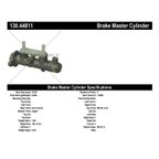 Centric 130.44811 Brake Master Cylinder - view 4