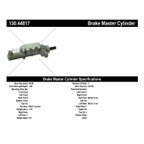 Centric 130.44817 Brake Master Cylinder - view 8