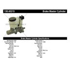 Centric 130.45215 Brake Master Cylinder - view 8