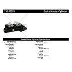 Centric 130.46003 Brake Master Cylinder - view 8