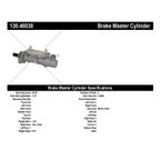 Centric 130.46030 Brake Master Cylinder - view 8