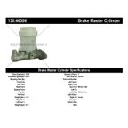 Centric 130.46306 Brake Master Cylinder - view 8