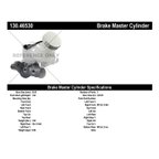 Centric 130.46530 Brake Master Cylinder - view 2