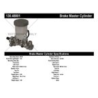 Centric 130.48001 Brake Master Cylinder - view 8