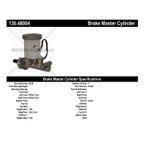 Centric 130.48004 Brake Master Cylinder - view 8
