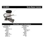 Centric 130.48005 Brake Master Cylinder - view 8