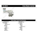 Centric 130.48030 Brake Master Cylinder - view 4