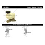 Centric 130.50019 Brake Master Cylinder - view 8