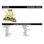 Centric 130.51026 Brake Master Cylinder - view 8