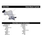 Centric 130.51056 Brake Master Cylinder - view 8