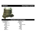Centric 130.61014 Brake Master Cylinder - view 3