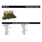 Centric 130.61018 Brake Master Cylinder - view 8