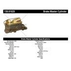 Centric 130.61025 Brake Master Cylinder - view 8