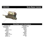 Centric 130.61032 Brake Master Cylinder - view 8