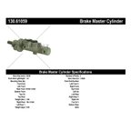 Centric 130.61059 Brake Master Cylinder - view 8