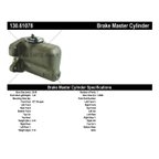Centric 130.61078 Brake Master Cylinder - view 8