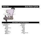 Centric 130.61134 Brake Master Cylinder - view 8