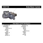 Centric 130.61139 Brake Master Cylinder - view 8