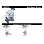 Centric 130.61140 Brake Master Cylinder - view 8