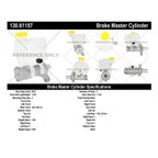 Centric 130.61157 Brake Master Cylinder - view 8