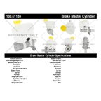 Centric 130.61159 Brake Master Cylinder - view 8