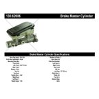 Centric 130.62006 Brake Master Cylinder - view 8
