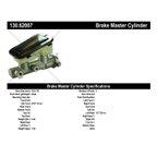 Centric 130.62007 Brake Master Cylinder - view 3