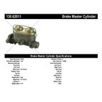 Centric 130.62011 Brake Master Cylinder - view 8