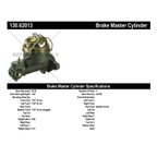 Centric 130.62013 Brake Master Cylinder - view 4