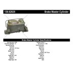 Centric 130.62025 Brake Master Cylinder - view 8